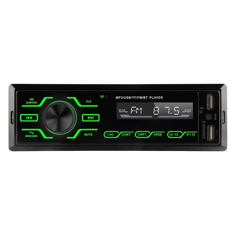Car Radio Bluetooth Hands-Free, 1 DIN Universal Car Stereo Built-In Microphone, Support USB/TF/SD Car MP3 Media Player
Car Radio Bluetooth Hands-Free, 1 DIN Universal Car Stereo Built-In Microphone, Support USB/TF/SD Car MP3 Media Player