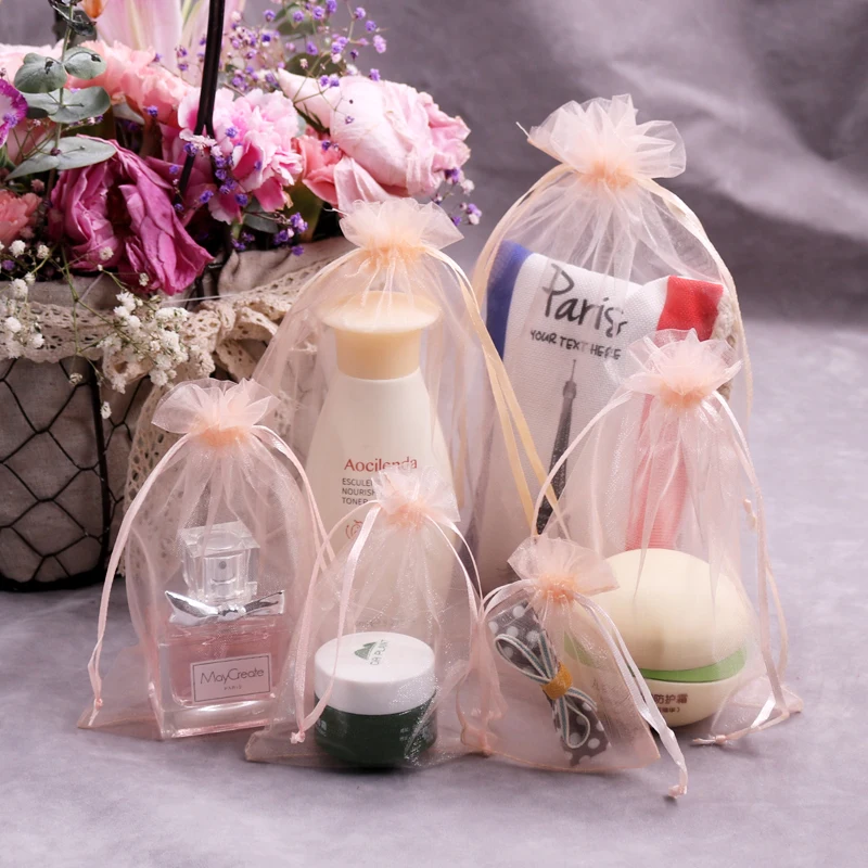 50Pcs/Lot Organza Bags Jewelry Bag Wedding Party Decoration Drawable Bags Gift Pouches Jewelry Packaging Present Sweets Pouches
50Pcs/Lot Organza Bags Jewelry Bag Wedding Party Decoration Drawable Bags Gift Pouches Jewelry Packaging Present Sweets Pouches