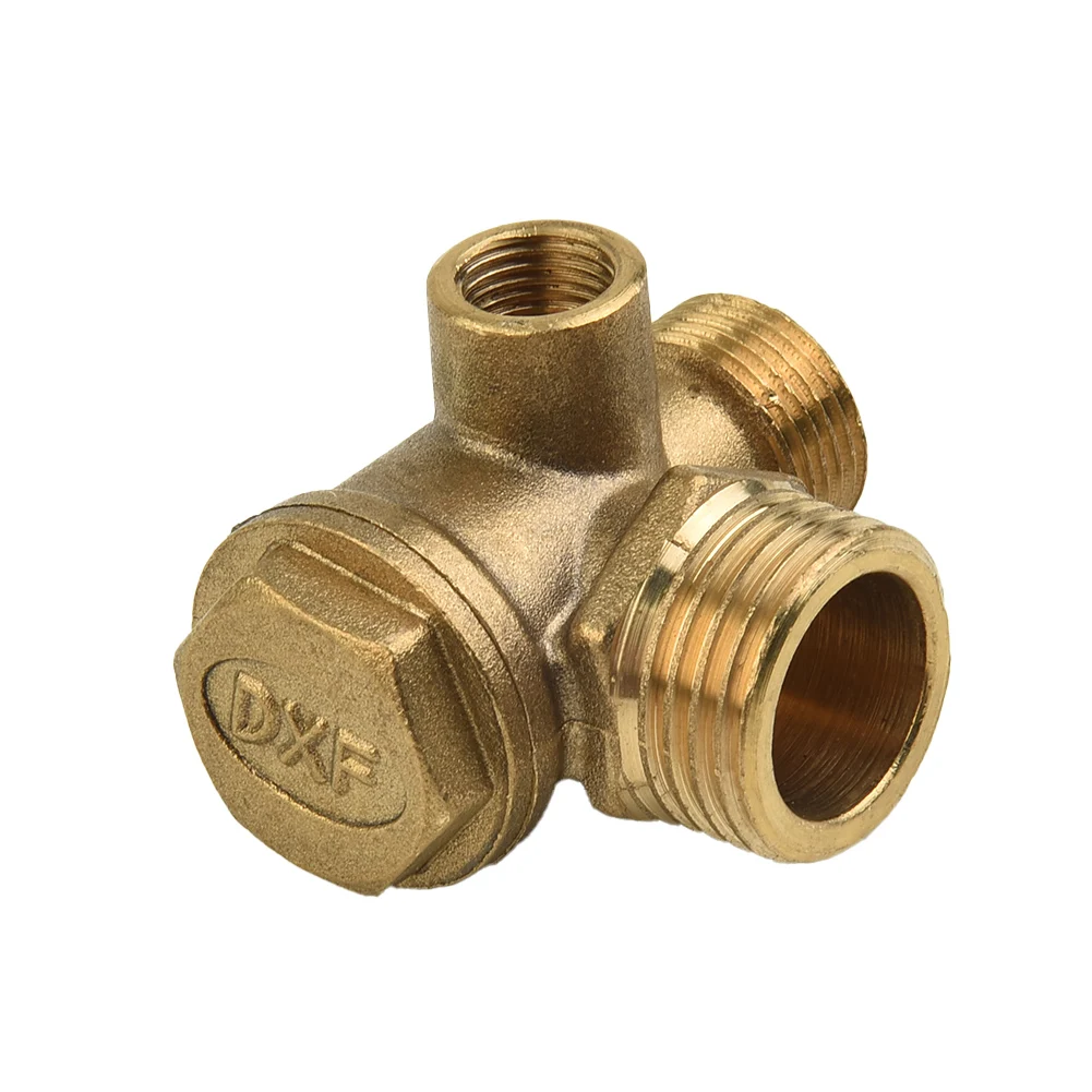 Check Valve With Lock Cylinder Screw G1/2 Air Compressor 3 Male Thread Connectors For Tube Connecting Compressor Piston Pump
Check Valve With Lock Cylinder Screw G1/2 Air Compressor 3 Male Thread Connectors For Tube Connecting Compressor Piston Pump