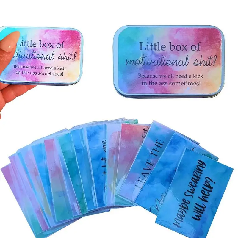 Funny Motivation Cards Gift Little Box Of Motivational Shit Little Box Of Motivational Shit Explicit Motivation Cards Small
Funny Motivation Cards Gift Little Box Of Motivational Shit Little Box Of Motivational Shit Explicit Motivation Cards Small