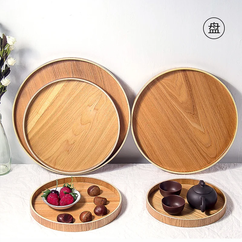 Round Wooden Tray Japanese Bamboo Kitchen Solid Style Tea Coffee Food Serving Fruit Plate Rectangular Bowl Traditional Dishes
Round Wooden Tray Japanese Bamboo Kitchen Solid Style Tea Coffee Food Serving Fruit Plate Rectangular Bowl Traditional Dishes