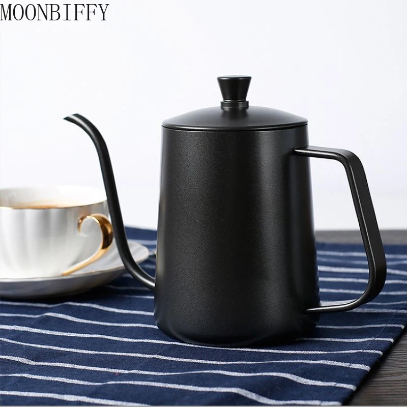 Чайник кофейный ручной с крышкой, из нержавеющей стали
Чайник кофейный ручной с крышкой, из нержавеющей стали