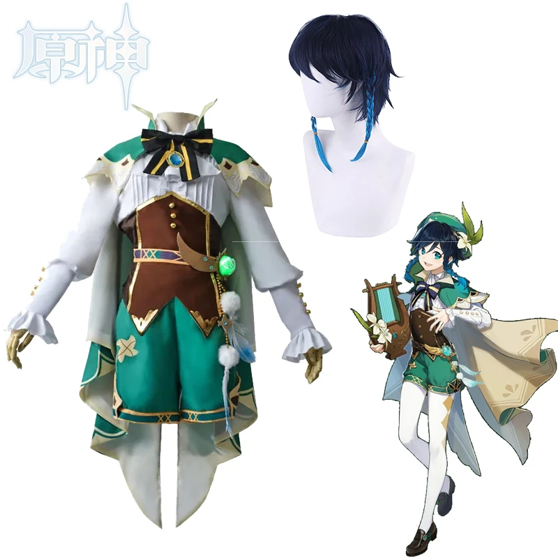 Twenty Costume Game Genshin Impact Anime Cosplay Accessories Props Wig Cloak Suit Halloween for Women
Twenty Costume Game Genshin Impact Anime Cosplay Accessories Props Wig Cloak Suit Halloween for Women