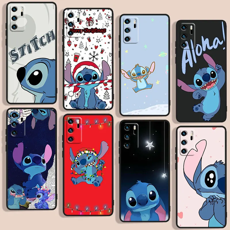 Disney handsome Stitch Phone Case For Huawei P10 P20 P30 P40 P50 Lite Pro 2019 Plus Lite E 5G Black Funda Cover Soft Back Capa
Disney handsome Stitch Phone Case For Huawei P10 P20 P30 P40 P50 Lite Pro 2019 Plus Lite E 5G Black Funda Cover Soft Back Capa