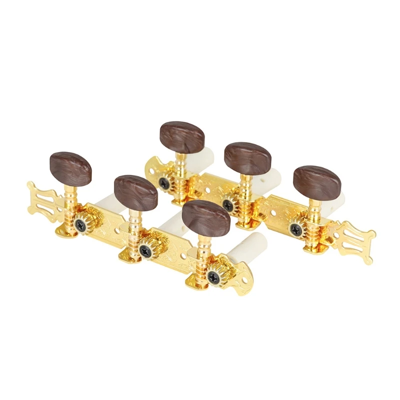 Classical Guitar Tuning Peg Machine Heads Tuning for KEY Pegs for Nylon Strings 3+3 Tuners
Classical Guitar Tuning Peg Machine Heads Tuning for KEY Pegs for Nylon Strings 3+3 Tuners
