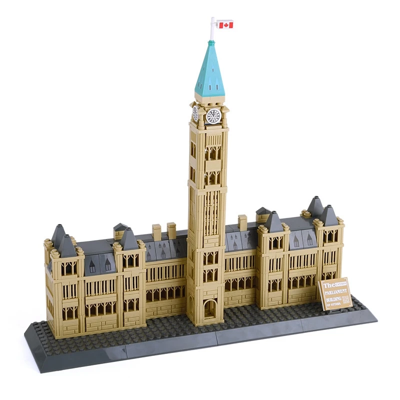 wange New 4221 608pcs World Great Famous Architecture The Canada Parliament Building Blocks Toy
wange New 4221 608pcs World Great Famous Architecture The Canada Parliament Building Blocks Toy