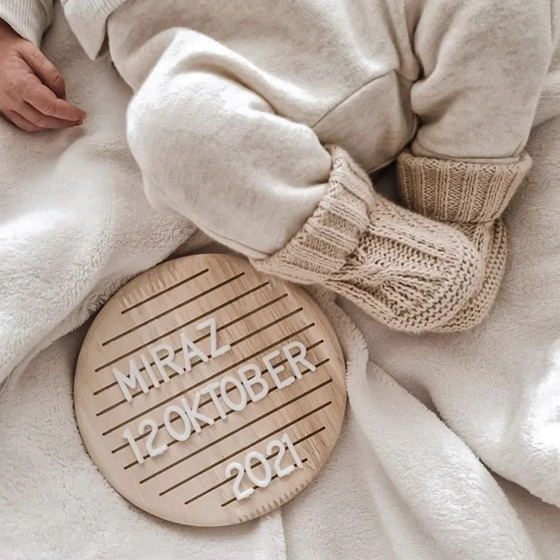 Round Felt Letter Board Wooden Frame With Plastic Letter Oak Message Board Baby Gifts Kids Room Decoration Ornaments Photo Props
Round Felt Letter Board Wooden Frame With Plastic Letter Oak Message Board Baby Gifts Kids Room Decoration Ornaments Photo Props