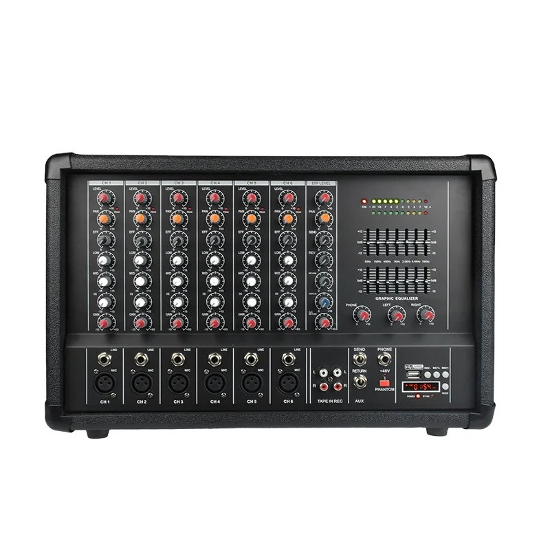 Best Selling 6 channel Dj professional Audio Digital Mixer Mixing console
Best Selling 6 channel Dj professional Audio Digital Mixer Mixing console