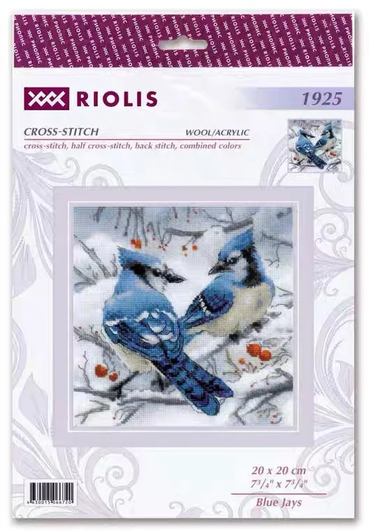 Riolis 1925 bluebird in snow 30-30 Cross Stitch Kit Packages Counted Cross-Stitching Kits Cross stich unPainting Set
Riolis 1925 bluebird in snow 30-30 Cross Stitch Kit Packages Counted Cross-Stitching Kits Cross stich unPainting Set