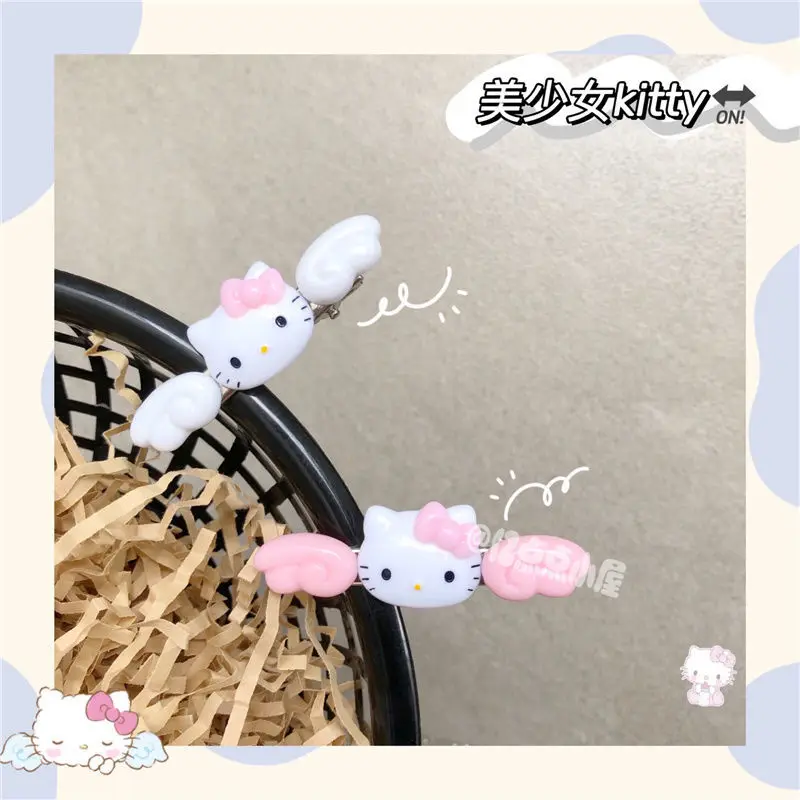 Kawaii Sanrio Hair Accessories Cartoon Hello Kittys Anime Loli Angel Kittys Side Hairpin Cute Beauty Bangs Hairclip Girls Gift
Kawaii Sanrio Hair Accessories Cartoon Hello Kittys Anime Loli Angel Kittys Side Hairpin Cute Beauty Bangs Hairclip Girls Gift
