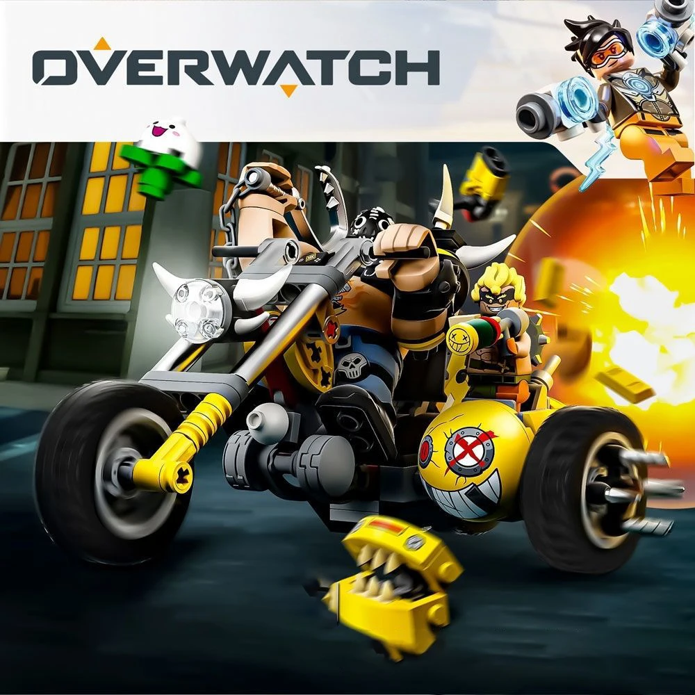 2022 Новый конструктор игра OW Junkrat хомяк модель мотоцикла Roadhog видеоигры Кирпичи игрушки для мальчиков рождественские подарки
2022 Новый конструктор игра OW Junkrat хомяк модель мотоцикла Roadhog видеоигры Кирпичи игрушки для мальчиков рождественские подарки