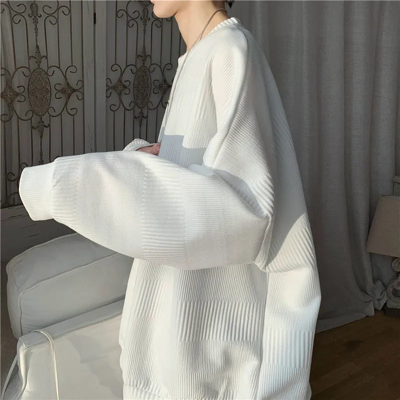 2023 Autumn New White Pleated Hoodies Men O-neck Sweatshirt Mens Streetwear Casual Fashion Oversized Korean Harajuku Pullovers
2023 Autumn New White Pleated Hoodies Men O-neck Sweatshirt Mens Streetwear Casual Fashion Oversized Korean Harajuku Pullovers