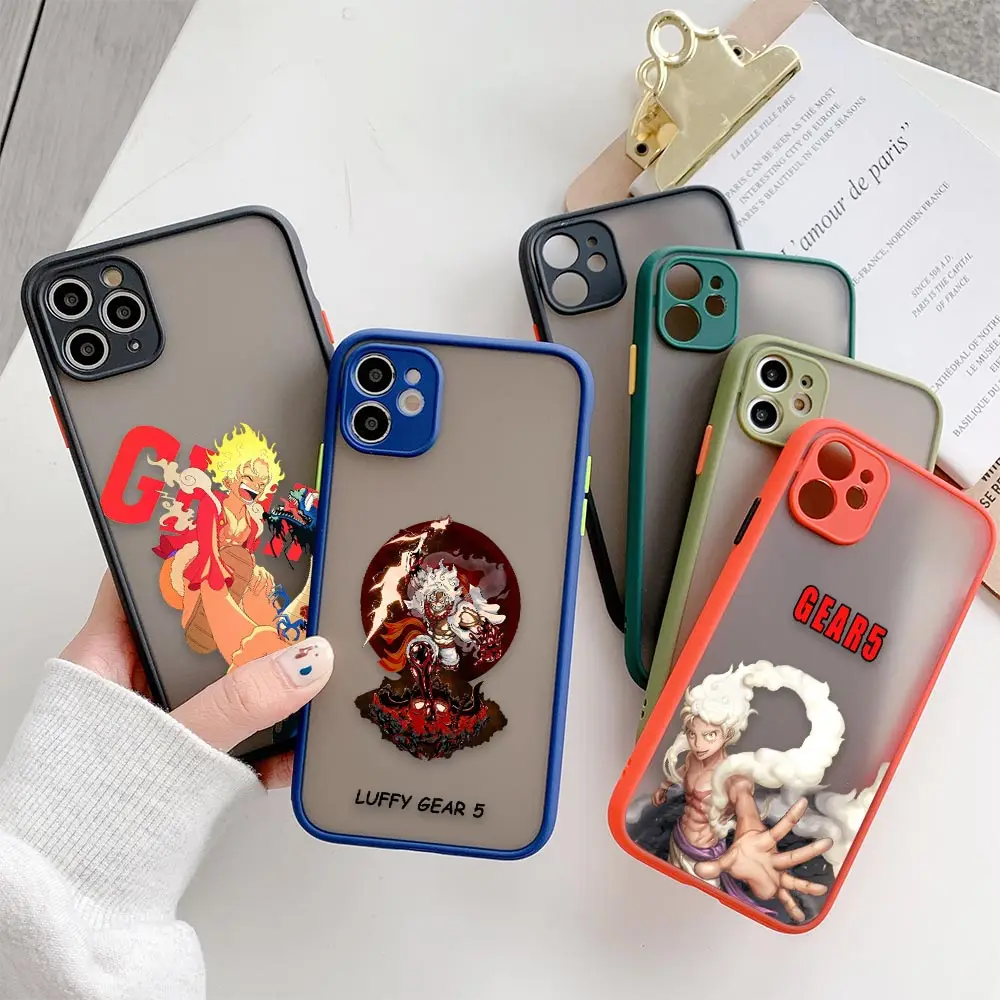 Matte Phone Case For iPhone Apple 13 12 11 XR XS X 6 6s 7 8 Pro Plus Max Mini Skin Feel Cases Fundas Capa One Piece Luffy Gear 5
Matte Phone Case For iPhone Apple 13 12 11 XR XS X 6 6s 7 8 Pro Plus Max Mini Skin Feel Cases Fundas Capa One Piece Luffy Gear 5