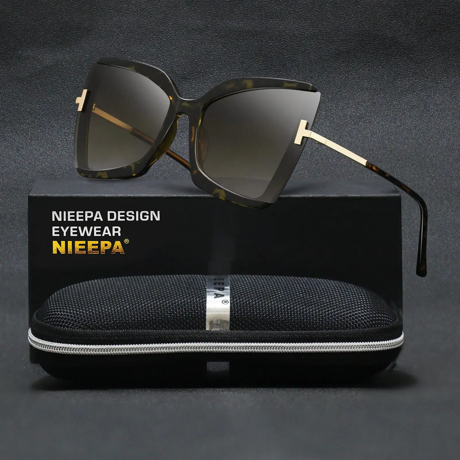 NIEEPA 2022 New Butterfly Cat Eye Sunglasses for Men Classic Retro Brand Designer Larger Metal Frame UV400 Sun Glass for Women
NIEEPA 2022 New Butterfly Cat Eye Sunglasses for Men Classic Retro Brand Designer Larger Metal Frame UV400 Sun Glass for Women