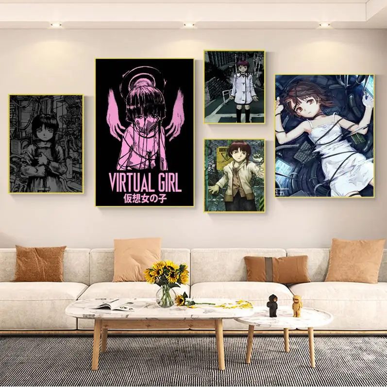 Anime Serial Experiments Lain Good Quality Prints And Posters Decoracion Painting Wall Art White Kraft Paper Decor Art
Anime Serial Experiments Lain Good Quality Prints And Posters Decoracion Painting Wall Art White Kraft Paper Decor Art
