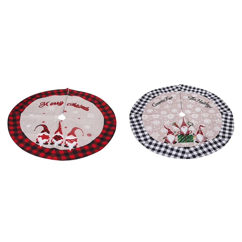 Christmas Tree Decoration Red Black White Lattice 122Cm Forest Man Tree Skirt Christmas Tree Bottom Apron Dress Up
Christmas Tree Decoration Red Black White Lattice 122Cm Forest Man Tree Skirt Christmas Tree Bottom Apron Dress Up