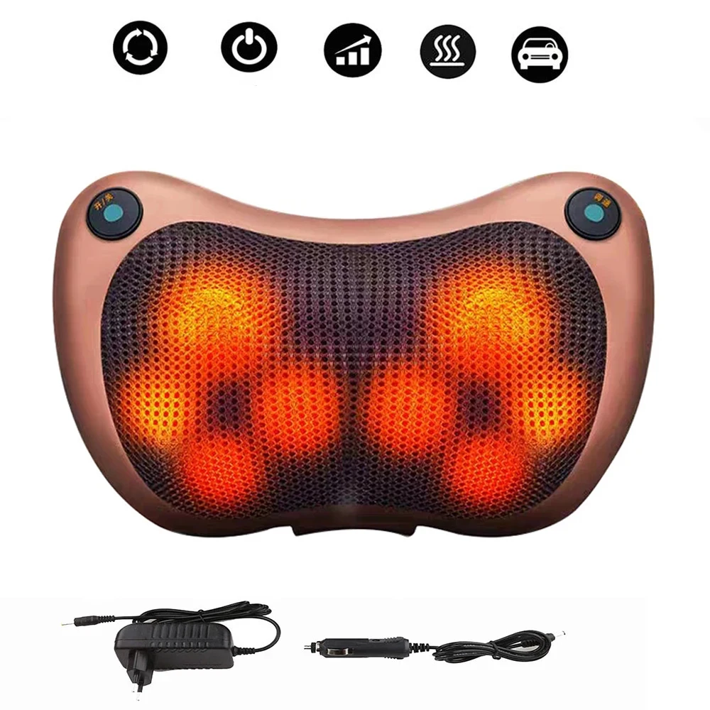 Head Neck Massager Car Home Cervical Shiatsu Massage Neck Back Waist Body Electric Multifunctional Massage Pillow Cushion
Head Neck Massager Car Home Cervical Shiatsu Massage Neck Back Waist Body Electric Multifunctional Massage Pillow Cushion