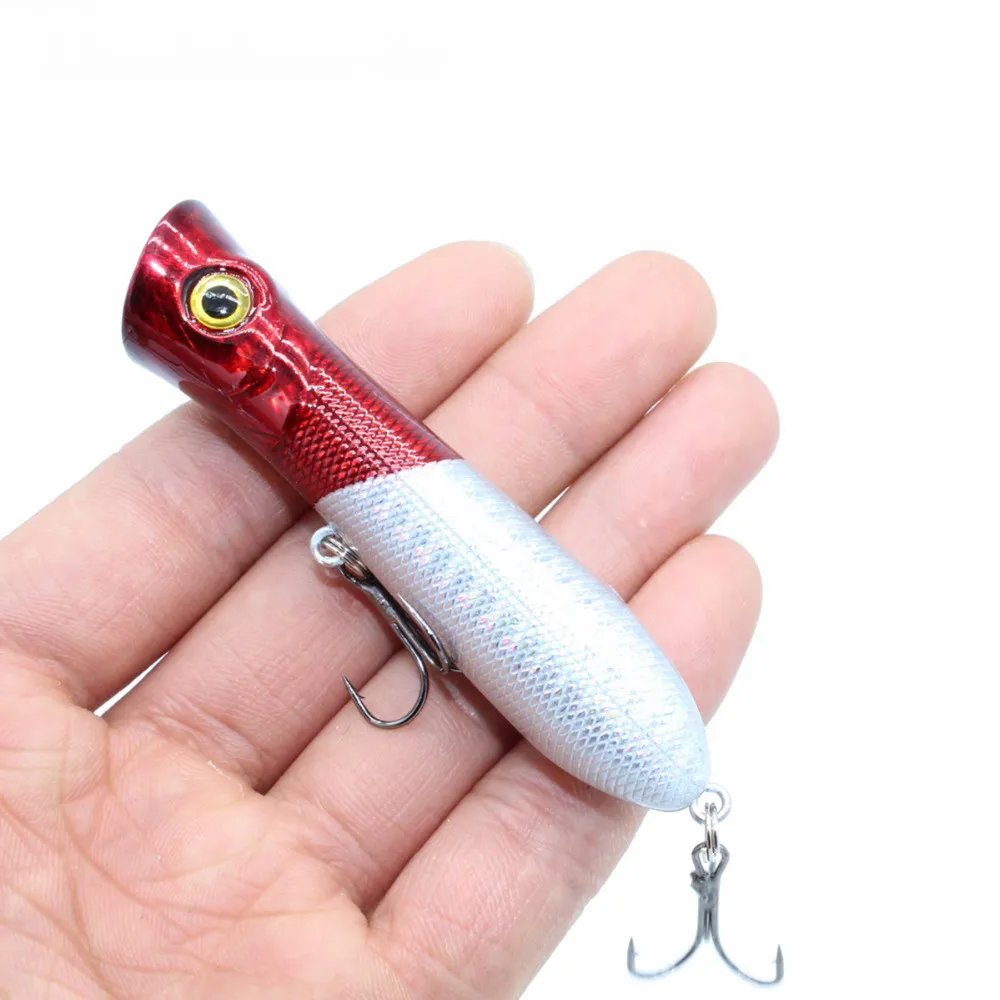 1pcs Popper Wobbler Fishing lure fit rod floating crankbait artificial bait peche poper pop pesca carp pike
1pcs Popper Wobbler Fishing lure fit rod floating crankbait artificial bait peche poper pop pesca carp pike