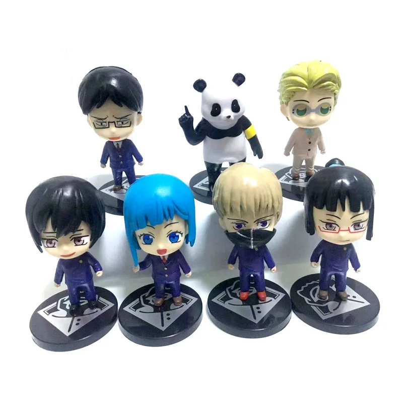 Anime Figure Jujutsu Kaisen Gojo Satoru Itadori Yuji Fushiguro Megumi Kugisaki Nobara Nanami Kento Action Figures PVC Model Toys
Anime Figure Jujutsu Kaisen Gojo Satoru Itadori Yuji Fushiguro Megumi Kugisaki Nobara Nanami Kento Action Figures PVC Model Toys