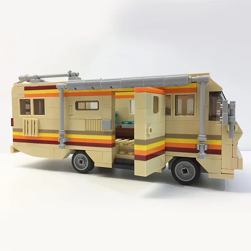 MOC-17836 Famous TV Series Breaking Bad Mobile RV Model Transportation Means Kids Stitching Educational Toys Are Christmas Gifts
MOC-17836 Famous TV Series Breaking Bad Mobile RV Model Transportation Means Kids Stitching Educational Toys Are Christmas Gifts