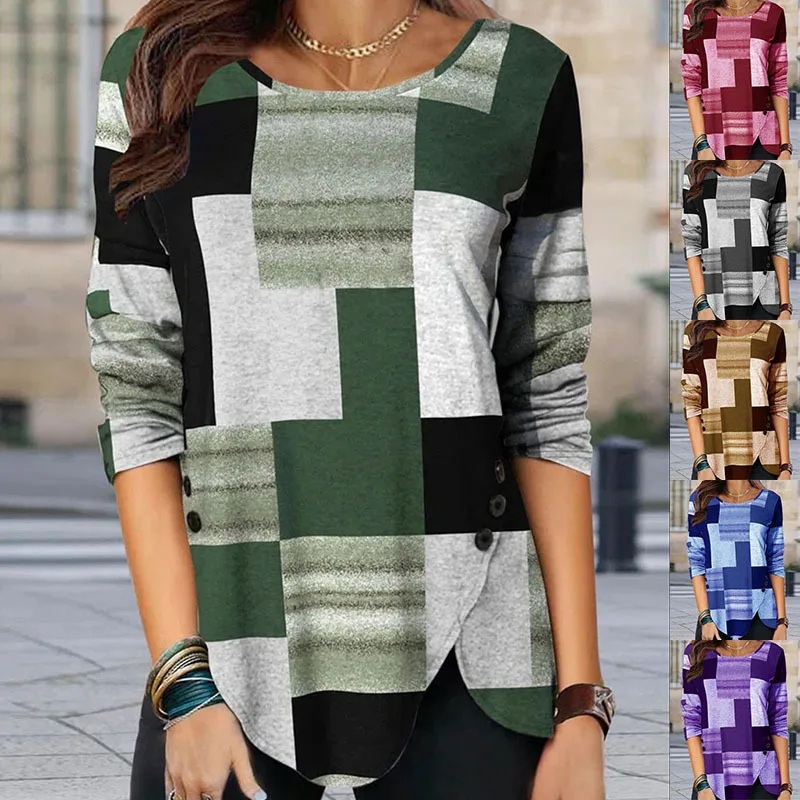 Y2K Oversize Pullover Women Autumn Winter Elegant O-Neck Casual T-shirt Print Long Sleeve Loose Size Street Irregular Daily Top
Y2K Oversize Pullover Women Autumn Winter Elegant O-Neck Casual T-shirt Print Long Sleeve Loose Size Street Irregular Daily Top