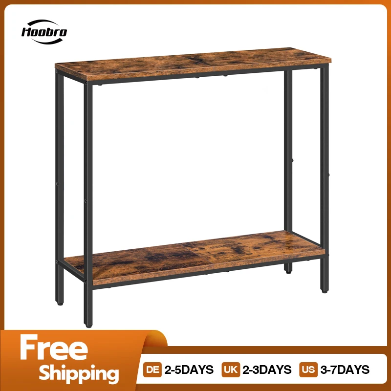 HOOBRO Narrow Console Table With Shelf Side Table Hallway Table Small Display Table Sofa Table For Small Space For Entrance
HOOBRO Narrow Console Table With Shelf Side Table Hallway Table Small Display Table Sofa Table For Small Space For Entrance