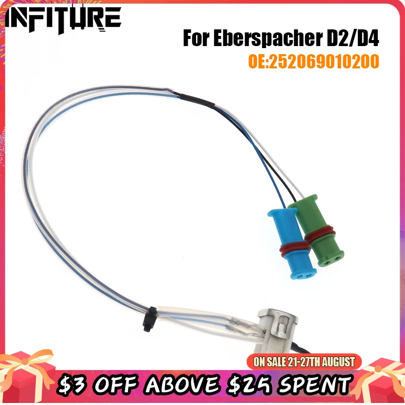 Heater Temperature Sensor Flame Overheat Sensor For Eberspacher D2/D4 252069010200 Airtronic Heater Combi Flame Overheat Sensor 
Heater Temperature Sensor Flame Overheat Sensor For Eberspacher D2/D4 252069010200 Airtronic Heater Combi Flame Overheat Sensor