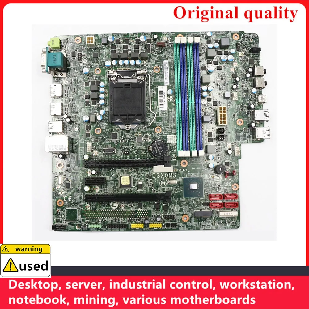 Б/у 100% протестированная материнская плата для рабочей станции Lenovo ThinkStation P330 I3X0MS VER: 1,0 FRU 01YW007 01YW008 1151 C246 DDR4
Б/у 100% протестированная материнская плата для рабочей станции Lenovo ThinkStation P330 I3X0MS VER: 1,0 FRU 01YW007 01YW008 1151 C246 DDR4