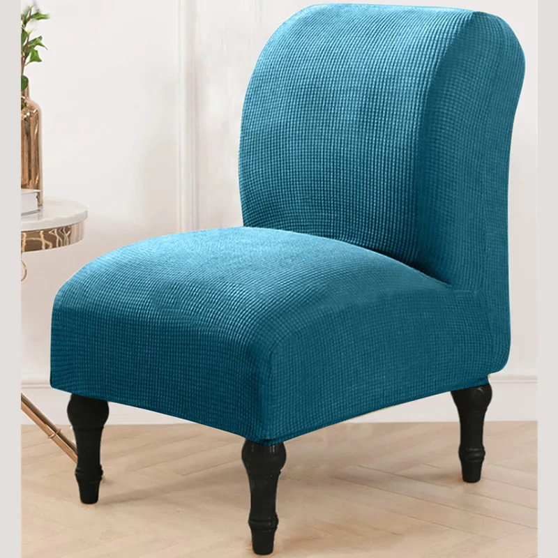 Jacquard Armless Chair Cover Solid Single Sofa Slipcover Nordic Accent Stretch Chair Covers Elastic Cheap Couch Protector Cover
Jacquard Armless Chair Cover Solid Single Sofa Slipcover Nordic Accent Stretch Chair Covers Elastic Cheap Couch Protector Cover