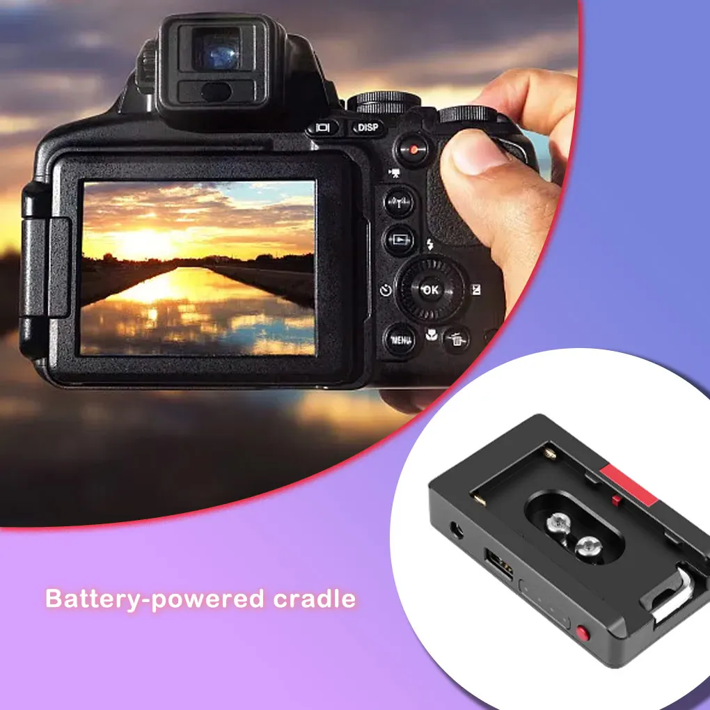 Camera Battery Adapter Portable USB Interface 1 4inch Power Display Replacement Cold Shoe Batteries Adaptor Accessories
Camera Battery Adapter Portable USB Interface 1 4inch Power Display Replacement Cold Shoe Batteries Adaptor Accessories