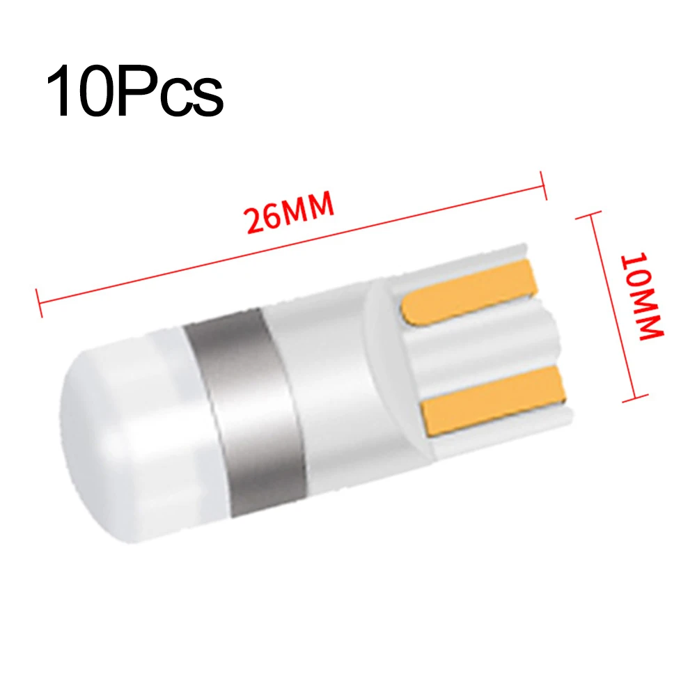 10pcs Car T10 LED Lights T10 Wedge 3030 Lamps Interior Bulbs 12V 6000K Parking Lamps Width Light Decoding License Plate Lights
10pcs Car T10 LED Lights T10 Wedge 3030 Lamps Interior Bulbs 12V 6000K Parking Lamps Width Light Decoding License Plate Lights
