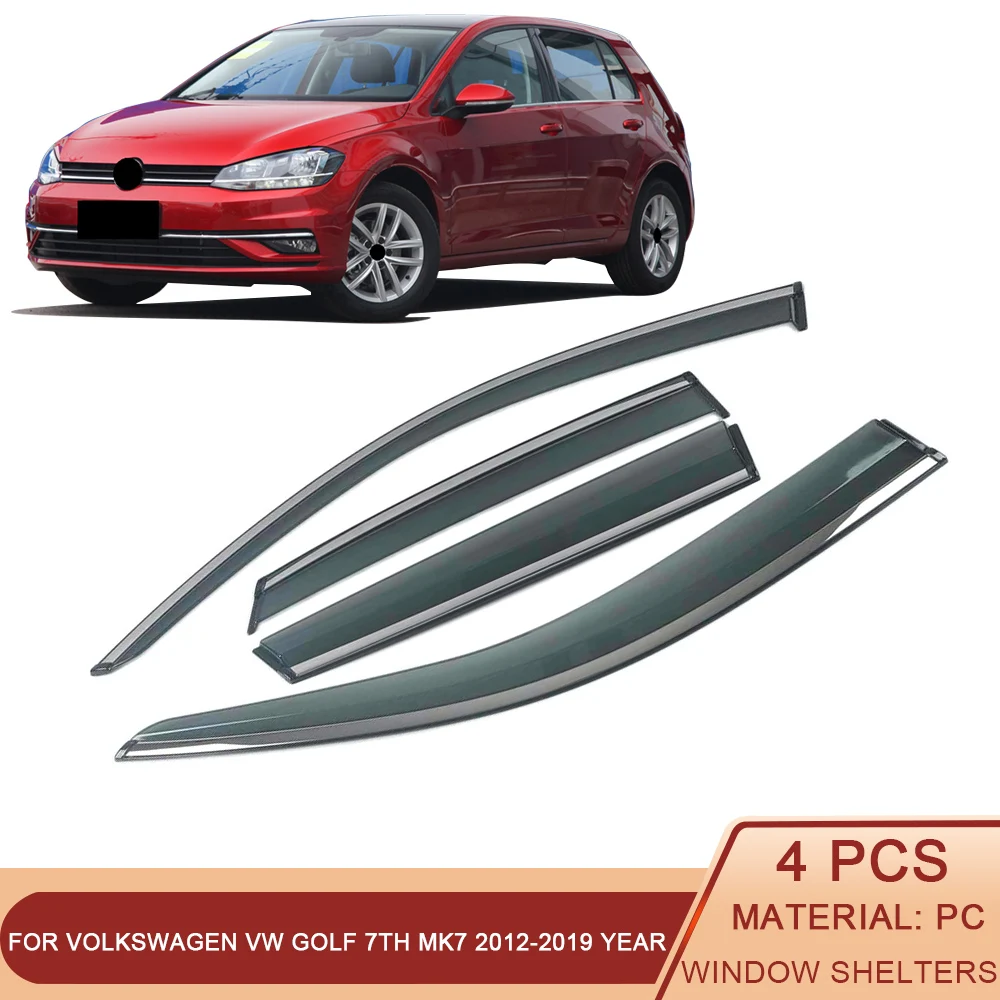 For VOLKSWAGEN VW GOLF 7th Generation MK7 2012-2019 Car Window Sun Rain Shade Visor Shield Shelter Protector Cover Frame Sticker
For VOLKSWAGEN VW GOLF 7th Generation MK7 2012-2019 Car Window Sun Rain Shade Visor Shield Shelter Protector Cover Frame Sticker