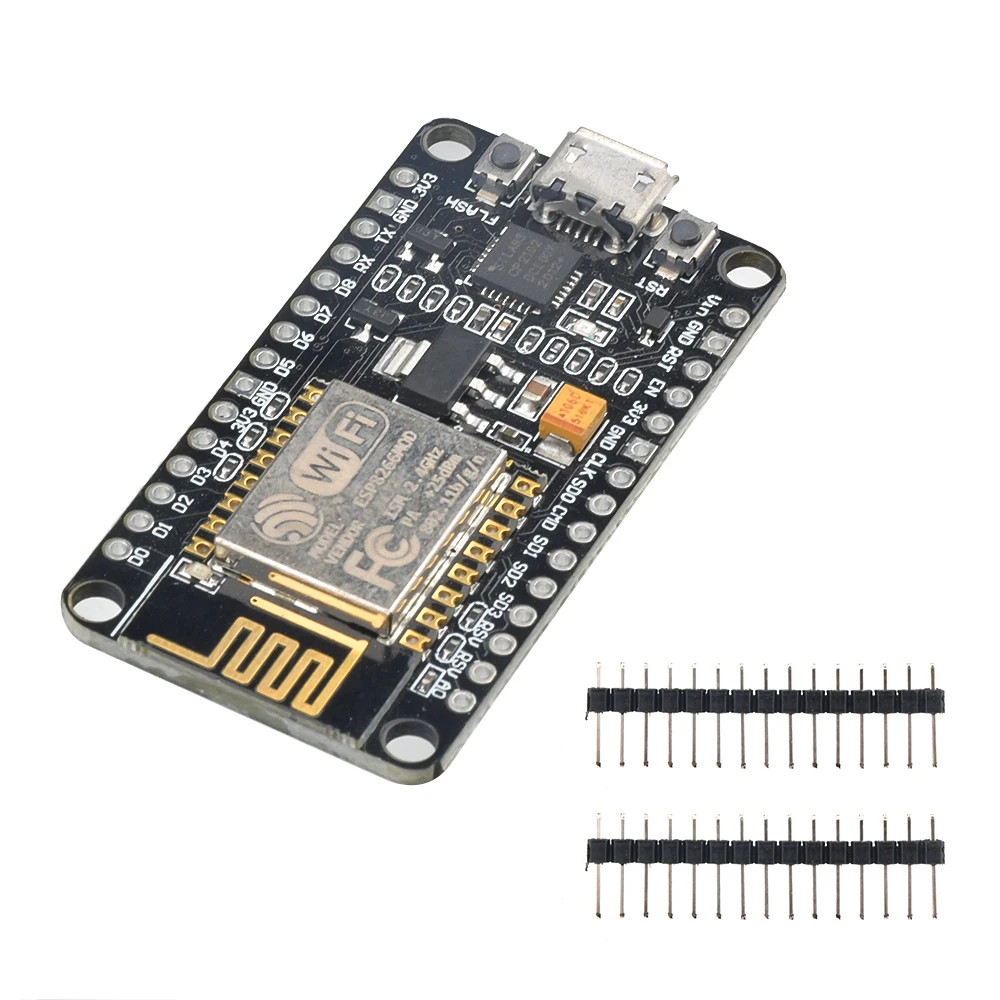 Wireless Module CH340/CP2102 NodeMcu V3 V2 Lua WIFI Internet of Things Develop Board based ESP8266 ESP-12E with PCB Antenna
Wireless Module CH340/CP2102 NodeMcu V3 V2 Lua WIFI Internet of Things Develop Board based ESP8266 ESP-12E with PCB Antenna