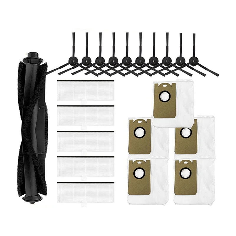For Arnagar S8 Pro Robot Vacuum Cleaner Main Side Brush Hepa Filter Dust Bag Mop Cloths Rag Replacement Parts
For Arnagar S8 Pro Robot Vacuum Cleaner Main Side Brush Hepa Filter Dust Bag Mop Cloths Rag Replacement Parts