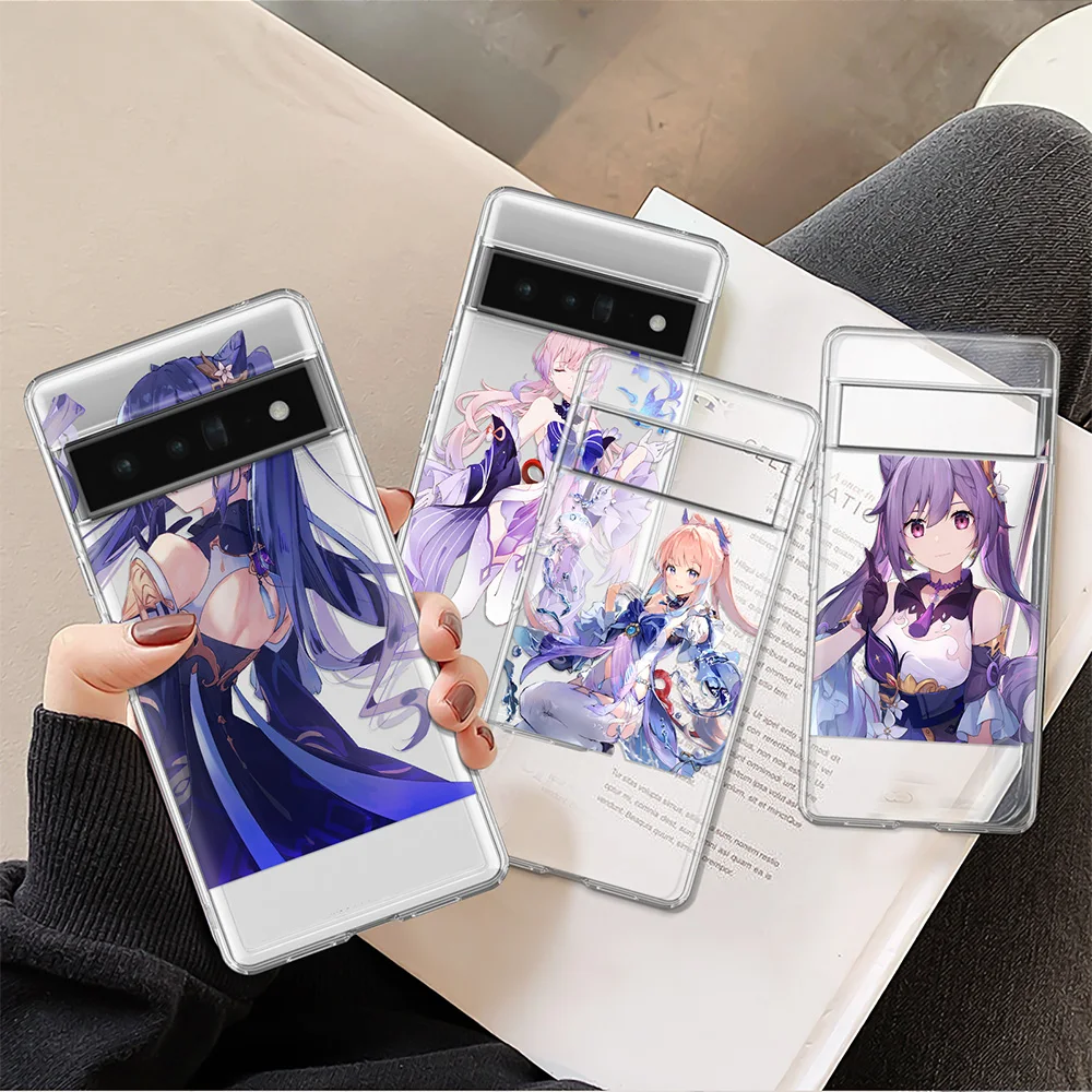 Genshin Impact Sangonomiya Kokomi Case for Google Pixel 7Pro 7 6a 6 6Pro 5 5a 5G 4XL 4 3XL 3 3a 3aXL 4a Transparent Soft Cover
Genshin Impact Sangonomiya Kokomi Case for Google Pixel 7Pro 7 6a 6 6Pro 5 5a 5G 4XL 4 3XL 3 3a 3aXL 4a Transparent Soft Cover