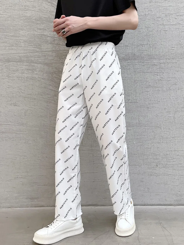 ZCSMLL Letter Print Decorated Personalized Casual Men's Pants 2022 New Korean Style Fashionable Versatile Trousers Loose 2290
ZCSMLL Letter Print Decorated Personalized Casual Men's Pants 2022 New Korean Style Fashionable Versatile Trousers Loose 2290