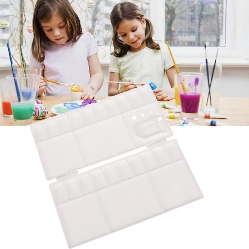 1Pc Creative Art Palette Plastic Small Watercolor Renovate Cover Pigment Box Painting Tools Artistic Supplies
1Pc Creative Art Palette Plastic Small Watercolor Renovate Cover Pigment Box Painting Tools Artistic Supplies