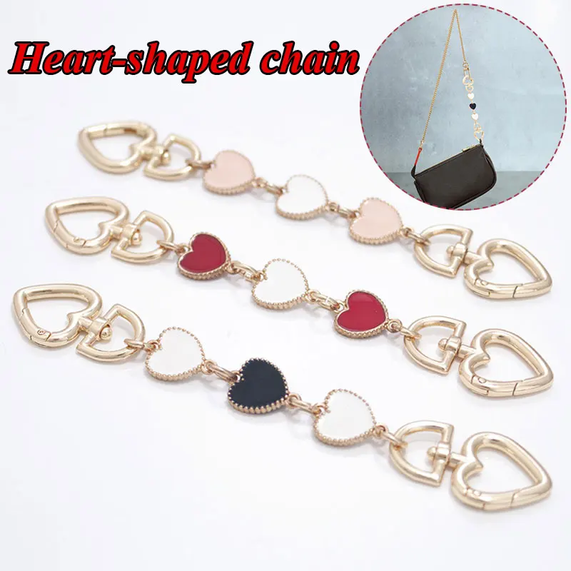 Bag Extension Chain Heart Shape Decorative Belt Handbag Hanging Buckle Chain Diy Detachable Bag Accessories Shoulder Handle
Bag Extension Chain Heart Shape Decorative Belt Handbag Hanging Buckle Chain Diy Detachable Bag Accessories Shoulder Handle