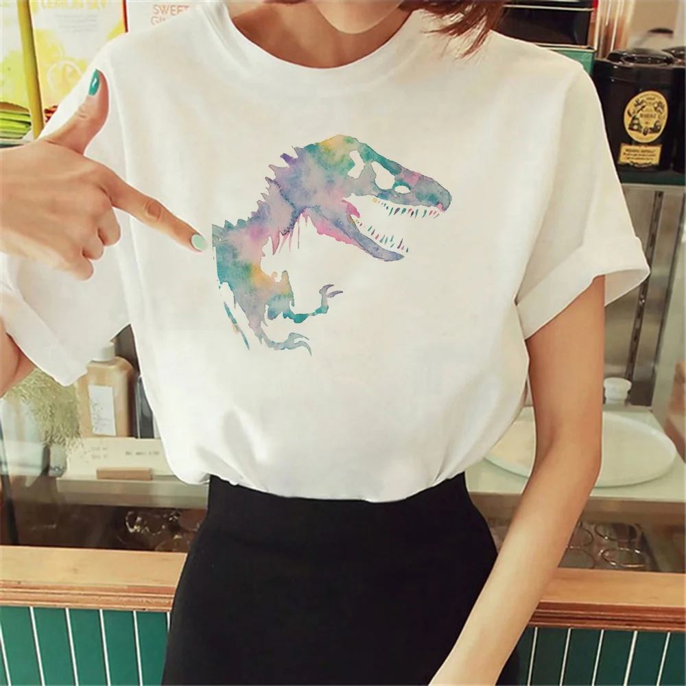 Dinosaur Tee women anime summer designer t shirt girl comic manga graphic clothing
Dinosaur Tee women anime summer designer t shirt girl comic manga graphic clothing