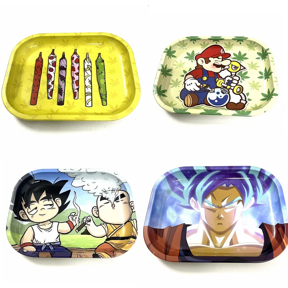 Rolling Tray 18*14CM Tobacco Rolling Tray Metal Cigarette Smoking Tray With Bags Herb Tobacco Tinplate Plate Grinder Tools
Rolling Tray 18*14CM Tobacco Rolling Tray Metal Cigarette Smoking Tray With Bags Herb Tobacco Tinplate Plate Grinder Tools