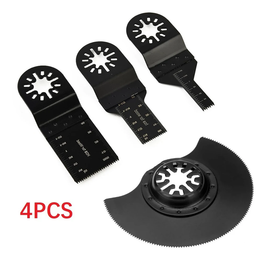 4pcs/Set 10/20/34/88mm Oscillating MultiTool Circular Saw Blade For Renovator Power Power Tools Accessories Universal Cutter
4pcs/Set 10/20/34/88mm Oscillating MultiTool Circular Saw Blade For Renovator Power Power Tools Accessories Universal Cutter