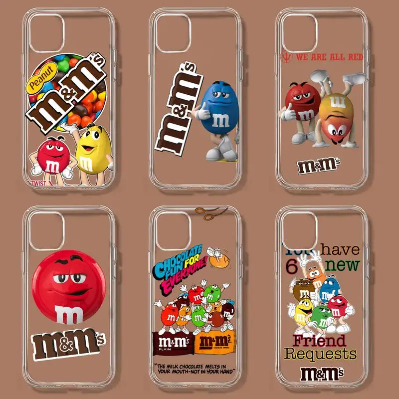 M&Ms Chocolate Phone Case For Samsung GalaxyS20 S21 S30 FE Lite Plus A21 A51S Note20 Transparent Shell 
M&Ms Chocolate Phone Case For Samsung GalaxyS20 S21 S30 FE Lite Plus A21 A51S Note20 Transparent Shell