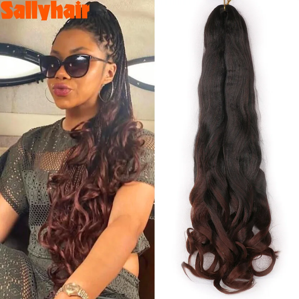 SallyHair 22-дюймовые синтетические Спиральные Завитки, синтетические вязаные косички для наращивания волос, предварительно растягивающиеся пл...
SallyHair 22-дюймовые синтетические Спиральные Завитки, синтетические вязаные косички для наращивания волос, предварительно растягивающиеся пл...