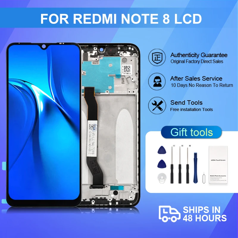 1Pcs 6.3 Inch For Xiaomi Redmi Note 8 Lcd Touch Screen Digitizer Assembly M1908C3JH M1908C3JG M1908C3JI Display Free Shipping
1Pcs 6.3 Inch For Xiaomi Redmi Note 8 Lcd Touch Screen Digitizer Assembly M1908C3JH M1908C3JG M1908C3JI Display Free Shipping