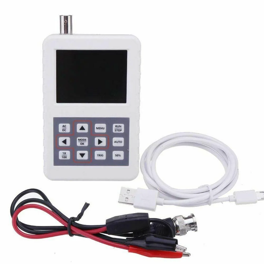 DSO FNIRSI PRO Digital Oscilloscope 5MHz 20MSps Sampling Rate Handheld Probe 16M Storage AUTO 2.4 Screen Night Day Mode 1200 MA
DSO FNIRSI PRO Digital Oscilloscope 5MHz 20MSps Sampling Rate Handheld Probe 16M Storage AUTO 2.4 Screen Night Day Mode 1200 MA