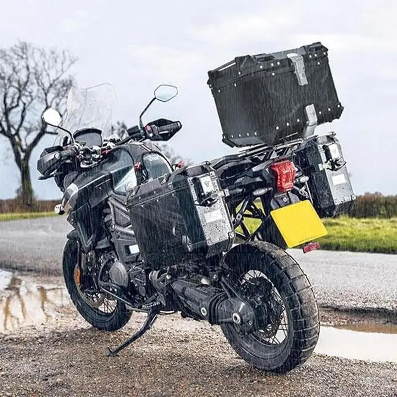Багажник на заднее сиденье мотоцикла, 45 л, портативный багажник из алюминиевого сплава, водонепроницаемый багажник на заднее сиденье мотоцикла, коробка для мотоциклетного шлема 
Багажник на заднее сиденье мотоцикла, 45 л, портативный багажник из алюминиевого сплава, водонепроницаемый багажник на заднее сиденье мотоцикла, коробка для мотоциклетного шлема