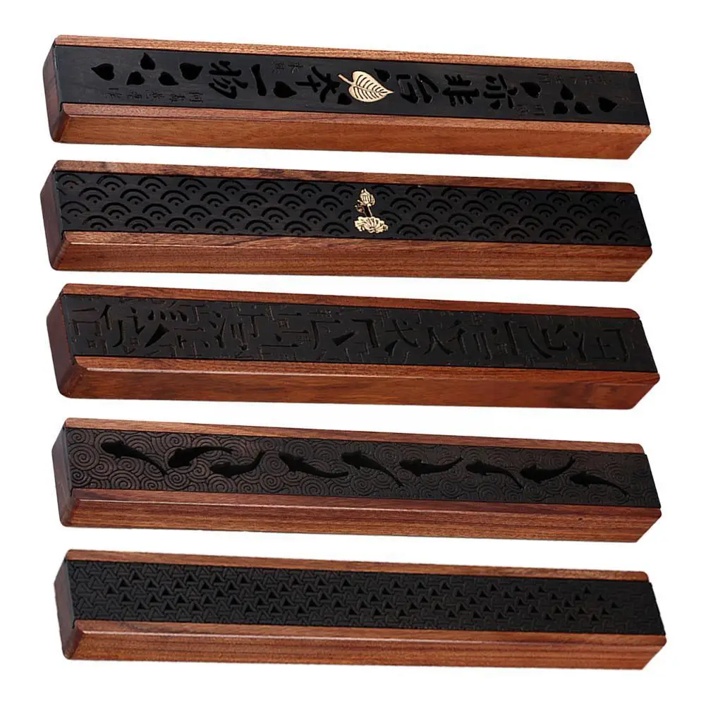 Retro Wooden Incense Holder Black Home Office Incense Traditional Censer Wood Chinese Carving Box Burner Type Handmade S0D7
Retro Wooden Incense Holder Black Home Office Incense Traditional Censer Wood Chinese Carving Box Burner Type Handmade S0D7