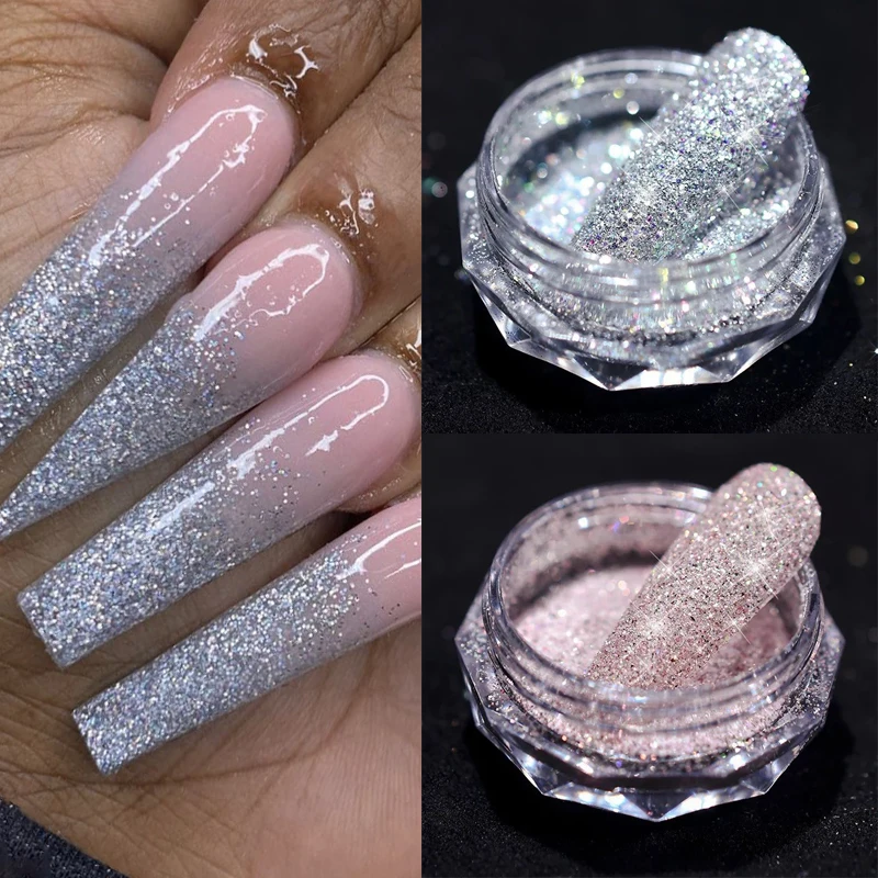 1 Box Shimmer Nail Powder Gold Silver Holographics Chrome Dust DIY Glitter Nail Art Decorations Sparkly Sequin Manicure Pigment
1 Box Shimmer Nail Powder Gold Silver Holographics Chrome Dust DIY Glitter Nail Art Decorations Sparkly Sequin Manicure Pigment