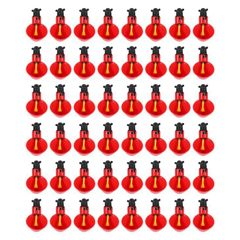 96Pcs Feed Automatic Bird Coop Poultry Chicken Fowl Drinker Water Drinking Cups Livestock Drinking Cup Poultry Tools
96Pcs Feed Automatic Bird Coop Poultry Chicken Fowl Drinker Water Drinking Cups Livestock Drinking Cup Poultry Tools