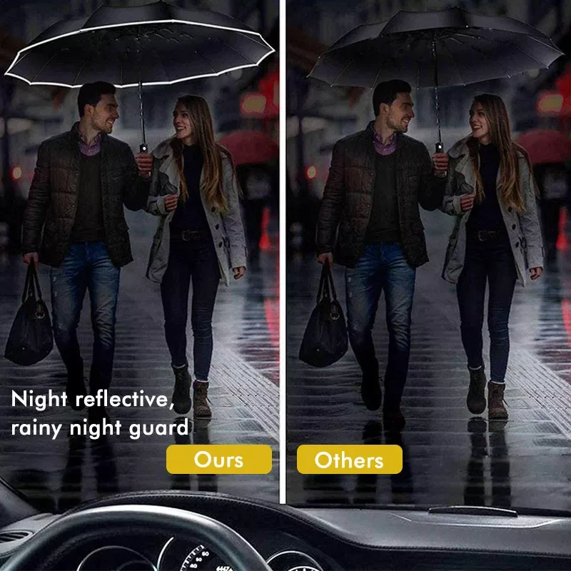 TOP Reverse Automatic Umbrella Sun 10 Ribs Diameter105CM Academy Wind Resistant Paraguas Male Women 3 Floding Inverted Umbrella
TOP Reverse Automatic Umbrella Sun 10 Ribs Diameter105CM Academy Wind Resistant Paraguas Male Women 3 Floding Inverted Umbrella